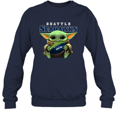 Baby Yoda Loves The Seattle Seahawks Star Wars NFL Shirts Sweatshirt - PrimaryTee Baby Yoda Loves The Seattle Seahawks Star Wars NFL Shirts Sweatshirt - PrimaryTee