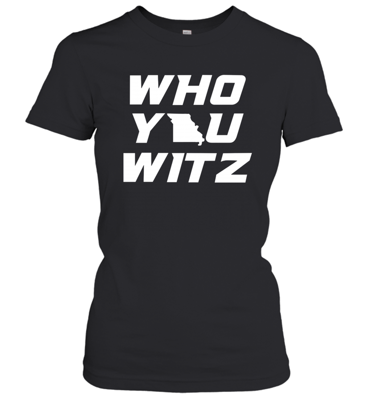 Mizzou Who You Witz Shirt Women's T-Shirt - PrimaryTee Mizzou Who You Witz Shirt Women's T-Shirt - PrimaryTee