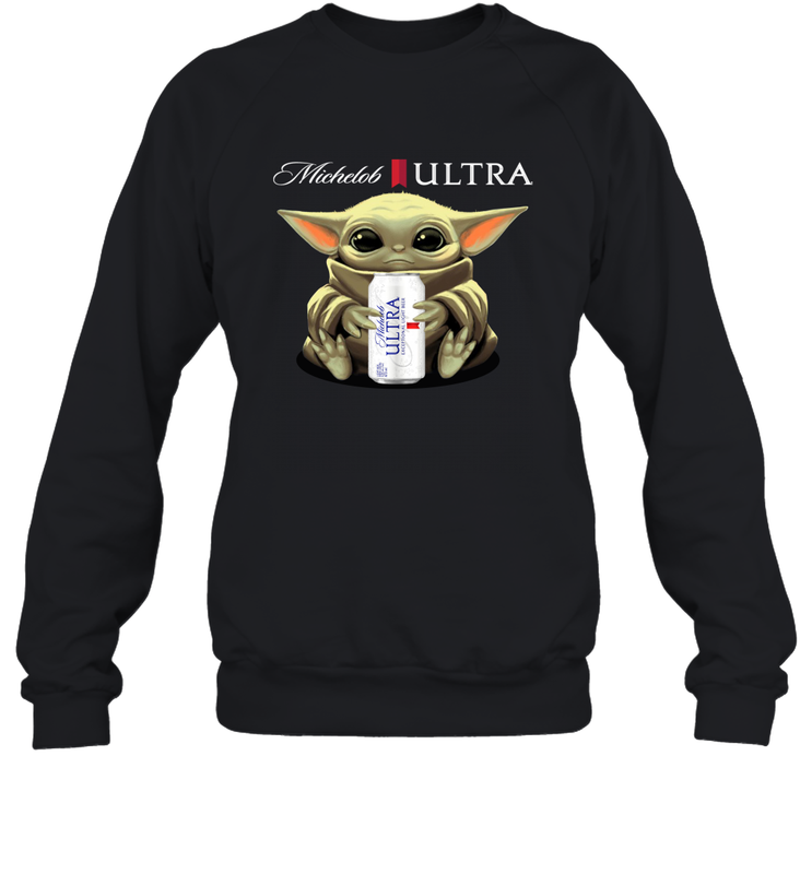 Baby Yoda Hugs Michelob Ultra Beer Star Wars Shirts Sweatshirt - PrimaryTee Baby Yoda Hugs Michelob Ultra Beer Star Wars Shirts Sweatshirt - PrimaryTee
