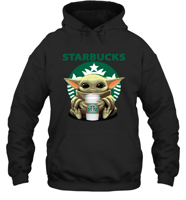 Baby Yoda Hugs Starbucks Cup Star Wars Shirts Hoodie - PrimaryTee Baby Yoda Hugs Starbucks Cup Star Wars Shirts Hoodie - PrimaryTee