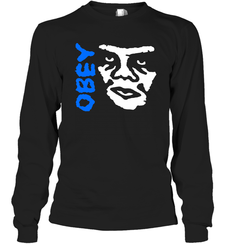 The Creeper 2 Obey Shirt Long Sleeve T-Shirt - PrimaryTee The Creeper 2 Obey Shirt Long Sleeve T-Shirt - PrimaryTee