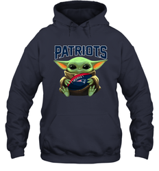 Baby Yoda Loves The New England Patriots Star Wars NFL Shirts Hoodie - PrimaryTee Baby Yoda Loves The New England Patriots Star Wars NFL Shirts Hoodie - PrimaryTee