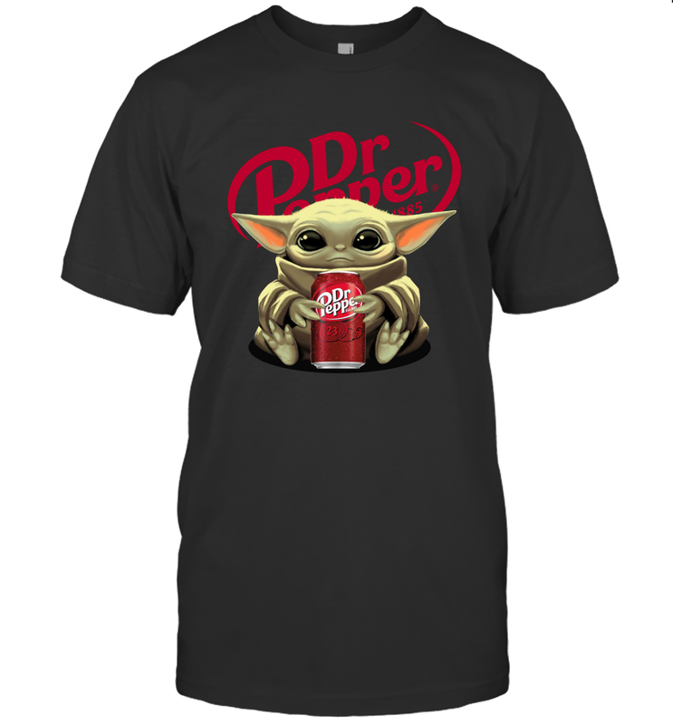 Baby Yoda Hugs Dr Pepper Can Star Wars Shirts Men's T-Shirt - PrimaryTee Baby Yoda Hugs Dr Pepper Can Star Wars Shirts Men's T-Shirt - PrimaryTee