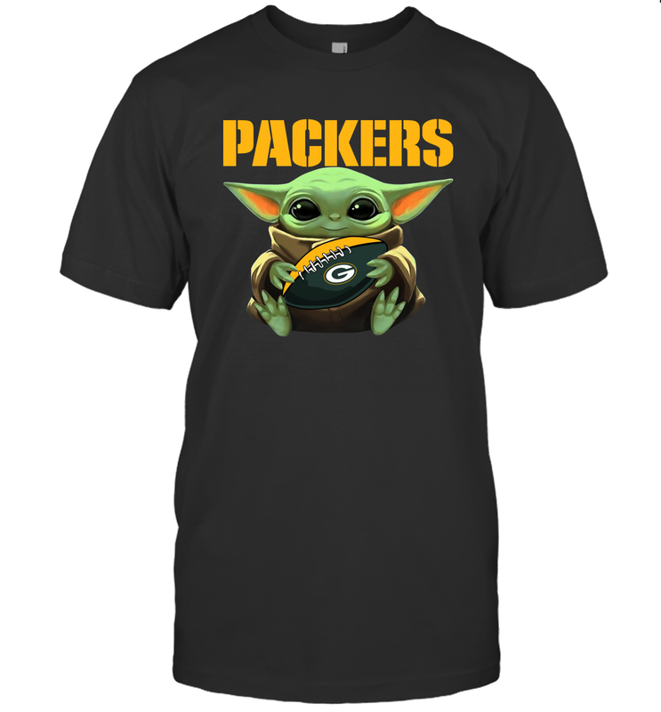 Baby Yoda Loves The Green Bay Packers Star Wars NFL Shirts Men's T-Shirt - PrimaryTee Baby Yoda Loves The Green Bay Packers Star Wars NFL Shirts Men's T-Shirt - PrimaryTee
