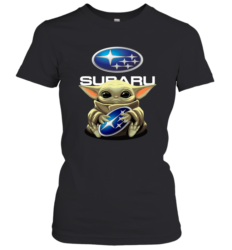 Baby Yoda Hugs The Subaru Car Logo Star Wars Shirts Women's T-Shirt - PrimaryTee Baby Yoda Hugs The Subaru Car Logo Star Wars Shirts Women's T-Shirt - PrimaryTee