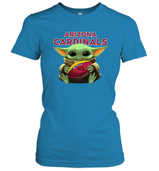 Baby Yoda Loves The Arizona Cardinals Star Wars NFL Shirts Women's T-Shirt - PrimaryTee Baby Yoda Loves The Arizona Cardinals Star Wars NFL Shirts Women's T-Shirt - PrimaryTee