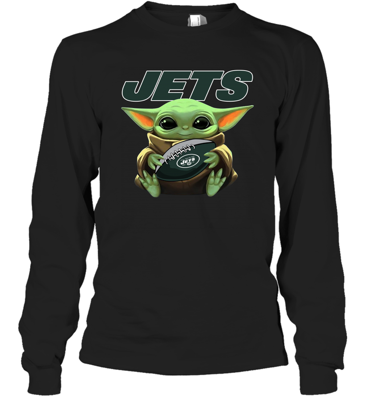 Baby Yoda Loves The New York Jets Star Wars NFL Shirts Long Sleeve T-Shirt - PrimaryTee Baby Yoda Loves The New York Jets Star Wars NFL Shirts Long Sleeve T-Shirt - PrimaryTee