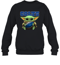 Baby Yoda Loves The Indianapolis Colts Star Wars NFL Shirts Sweatshirt - PrimaryTee Baby Yoda Loves The Indianapolis Colts Star Wars NFL Shirts Sweatshirt - PrimaryTee