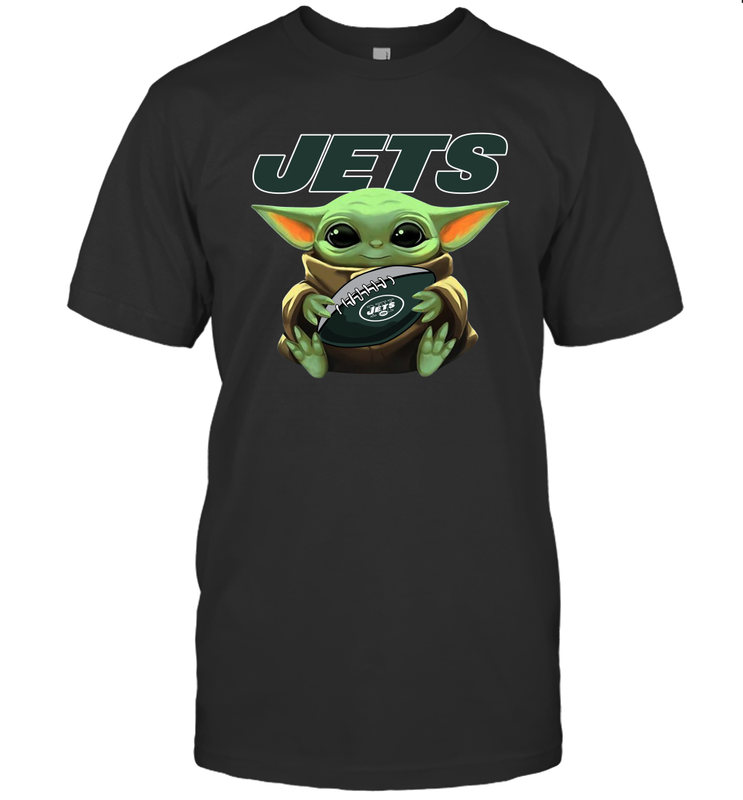 Baby Yoda Loves The New York Jets Star Wars NFL Shirts Men's T-Shirt - PrimaryTee Baby Yoda Loves The New York Jets Star Wars NFL Shirts Men's T-Shirt - PrimaryTee