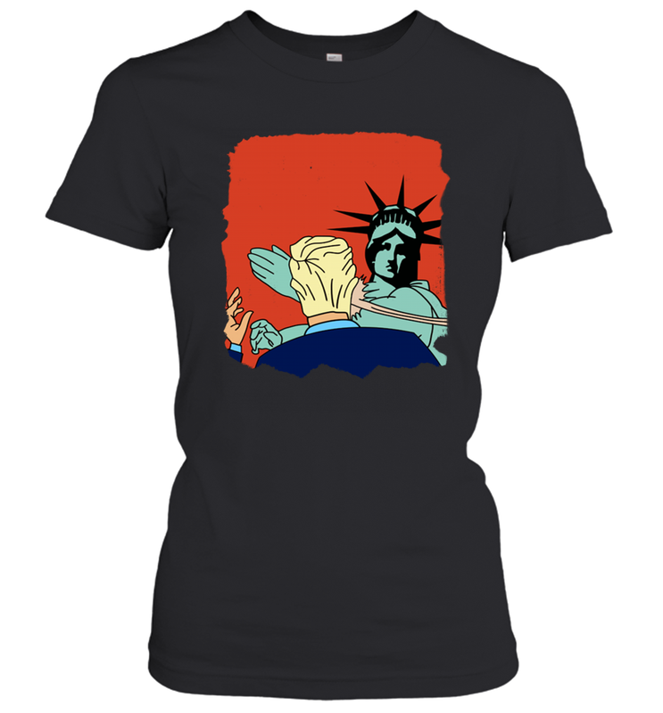 Donald Trump Slap Politics Trump New York Liberty Shirt Women's T-Shirt - PrimaryTee Donald Trump Slap Politics Trump New York Liberty Shirt Women's T-Shirt - PrimaryTee