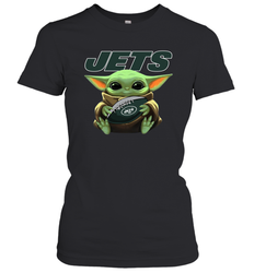 Baby Yoda Loves The New York Jets Star Wars NFL Shirts Women's T-Shirt - PrimaryTee Baby Yoda Loves The New York Jets Star Wars NFL Shirts Women's T-Shirt - PrimaryTee