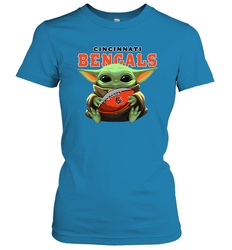 Baby Yoda Loves The Cincinnati Bengals Star Wars NFL Shirts Women's T-Shirt - PrimaryTee Baby Yoda Loves The Cincinnati Bengals Star Wars NFL Shirts Women's T-Shirt - PrimaryTee