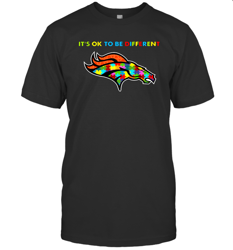 It's Ok To Be Different Denver Broncos Autism Shirt Men's T-Shirt - PrimaryTee It's Ok To Be Different Denver Broncos Autism Shirt Men's T-Shirt - PrimaryTee