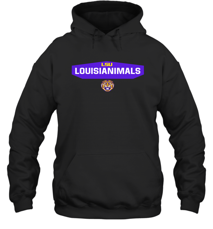 LSU Louisianimals Shirt Hoodie - PrimaryTee LSU Louisianimals Shirt Hoodie - PrimaryTee