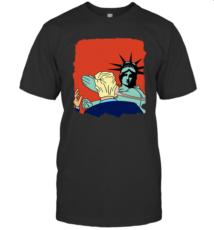 Donald Trump Slap Politics Trump New York Liberty Shirt Men's T-Shirt - PrimaryTee Donald Trump Slap Politics Trump New York Liberty Shirt Men's T-Shirt - PrimaryTee