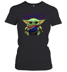 Baby Yoda Loves The New York Giants Star Wars NFL Shirts Women's T-Shirt - PrimaryTee Baby Yoda Loves The New York Giants Star Wars NFL Shirts Women's T-Shirt - PrimaryTee