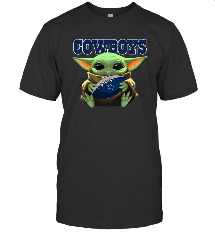 Baby Yoda Loves The Dallas Cowboys Star Wars NFL Shirts Men's T-Shirt - PrimaryTee Baby Yoda Loves The Dallas Cowboys Star Wars NFL Shirts Men's T-Shirt - PrimaryTee
