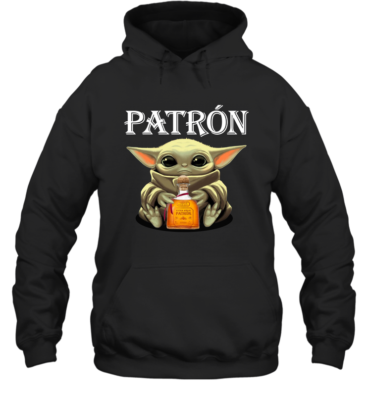 Baby Yoda Hugs Patron Bottle Star Wars Shirts Hoodie - PrimaryTee Baby Yoda Hugs Patron Bottle Star Wars Shirts Hoodie - PrimaryTee