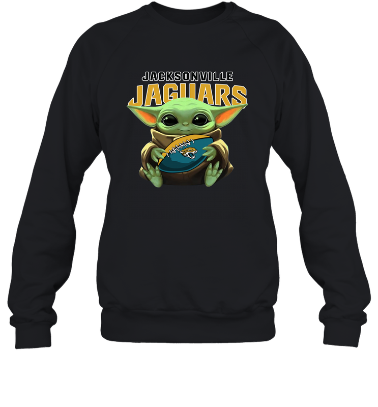 Baby Yoda Loves The Jacksonville Jaguars Star Wars NFL Shirts Sweatshirt - PrimaryTee Baby Yoda Loves The Jacksonville Jaguars Star Wars NFL Shirts Sweatshirt - PrimaryTee