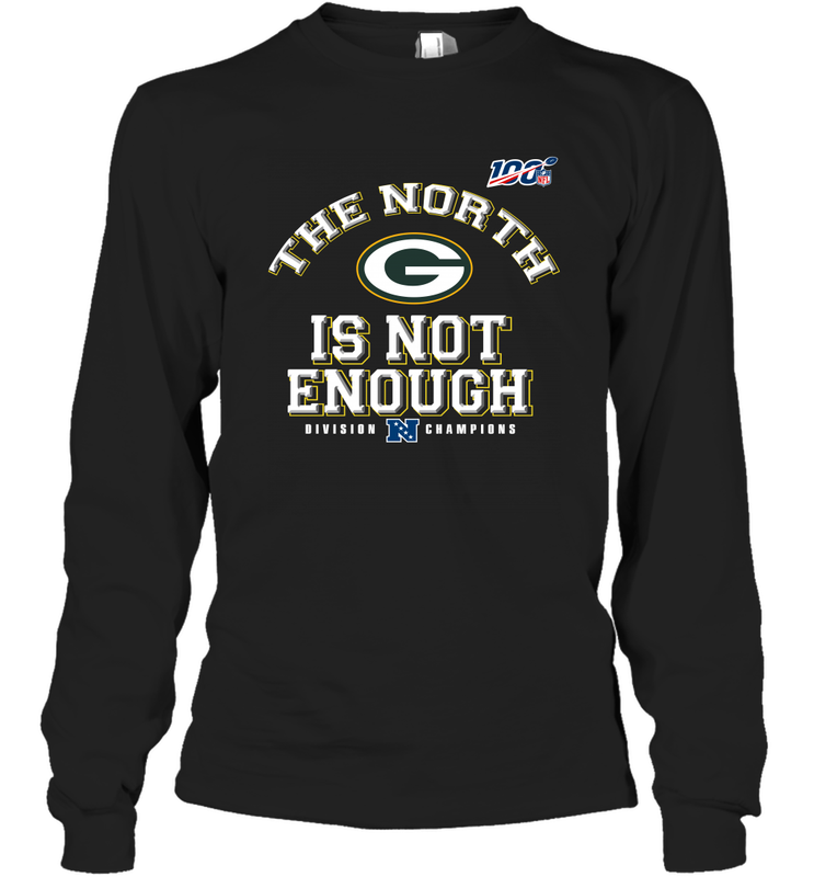 NFC North Champions 2019 The North Is Not Enough Green Bay Packers Shirt Long Sleeve T-Shirt - PrimaryTee NFC North Champions 2019 The North Is Not Enough Green Bay Packers Shirt Long Sleeve T-Shirt - PrimaryTee