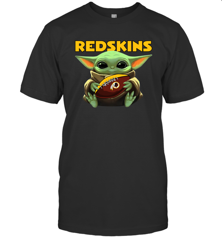Baby Yoda Loves The Washington Redskins Star Wars NFL Shirts Men's T-Shirt - PrimaryTee Baby Yoda Loves The Washington Redskins Star Wars NFL Shirts Men's T-Shirt - PrimaryTee