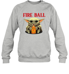 Baby Yoda Hugs Fireball Bottle Star Wars Shirts Sweatshirt - PrimaryTee
