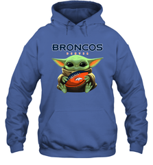 Baby Yoda Loves The Denver Broncos Star Wars NFL Shirts Hoodie - PrimaryTee