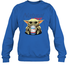 Baby Yoda Hugs Natural Light Beer Star Wars Shirts Sweatshirt - PrimaryTee