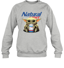 Baby Yoda Hugs Natural Light Beer Star Wars Shirts Sweatshirt - PrimaryTee