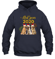 Golden Retriever Happy New Year 2020 Shirt Hoodie - PrimaryTee