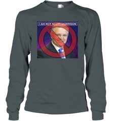 I am not Scott Morrison Shirt Long Sleeve T-Shirt - PrimaryTee