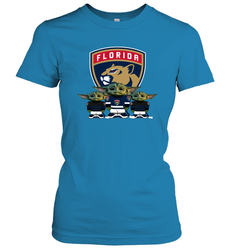 Florida Panthers Star Wars Logo Baby Yoda Women's T-Shirt - PrimaryTee