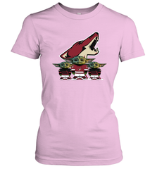 Arizona Coyotes Star Wars Logo Baby Yoda Women's T-Shirt - PrimaryTee