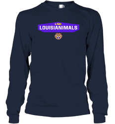 LSU Louisianimals Shirt Long Sleeve T-Shirt - PrimaryTee