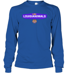 LSU Louisianimals Shirt Long Sleeve T-Shirt - PrimaryTee
