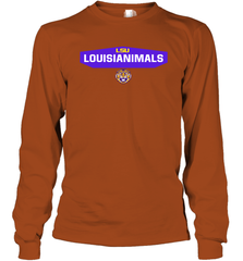 LSU Louisianimals Shirt Long Sleeve T-Shirt - PrimaryTee