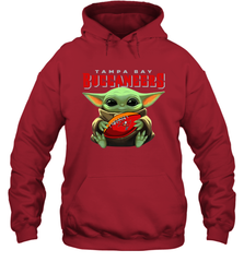 Baby Yoda Loves The Tampa Bay Buccaneers Star Wars NFL Shirts Hoodie - PrimaryTee