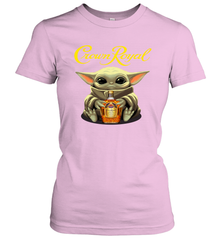 Baby Yoda Hugs Crown Royal Bottle Star Wars Shirts Women's T-Shirt - PrimaryTee