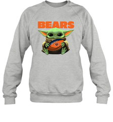 Baby Yoda Loves The Chicago Bears Star Wars NFL Shirts Sweatshirt - PrimaryTee