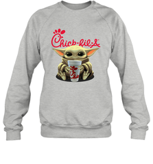 Baby Yoda Hugs Chick Fil A Cup Star Wars Shirts Sweatshirt - PrimaryTee