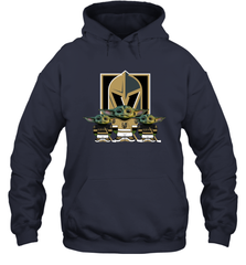 Vegas Golden Knights Star Wars Logo Baby Yoda Hoodie - PrimaryTee