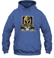 Vegas Golden Knights Star Wars Logo Baby Yoda Hoodie - PrimaryTee