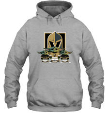 Vegas Golden Knights Star Wars Logo Baby Yoda Hoodie - PrimaryTee