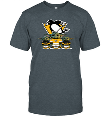 Pittsburgh Penguins Star Wars Logo Baby Yoda Men's T-Shirt - PrimaryTee