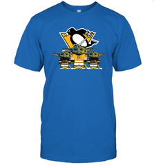 Pittsburgh Penguins Star Wars Logo Baby Yoda Men's T-Shirt - PrimaryTee