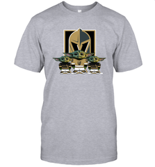 Vegas Golden Knights Star Wars Logo Baby Yoda Men's T-Shirt - PrimaryTee