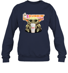 Baby Yoda Hugs Dunkin' Donuts Cup Star Wars Shirts Sweatshirt - PrimaryTee