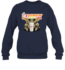 Baby Yoda Hugs Dunkin' Donuts Cup Star Wars Shirts Sweatshirt - PrimaryTee