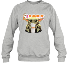 Baby Yoda Hugs Dunkin' Donuts Cup Star Wars Shirts Sweatshirt - PrimaryTee