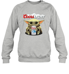 Baby Yoda Hugs Coors Light Beer Star Wars Shirts Sweatshirt - PrimaryTee